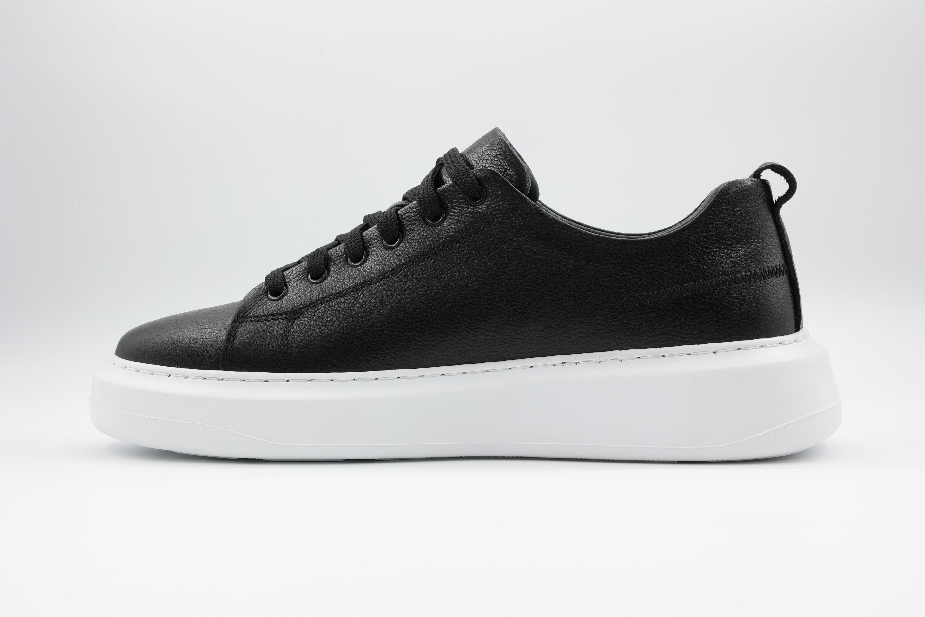 Benim Markam BM Galata %100 Deri Erkek Sneaker Siyah
