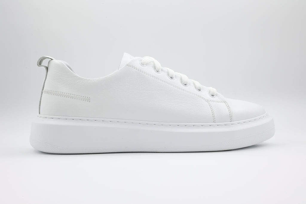 Benim Markam BM Galata%100 Deri Erkek Sneaker Beyaz