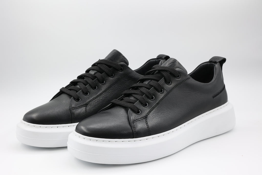 Benim Markam BM Galata %100 Deri Erkek Sneaker Siyah