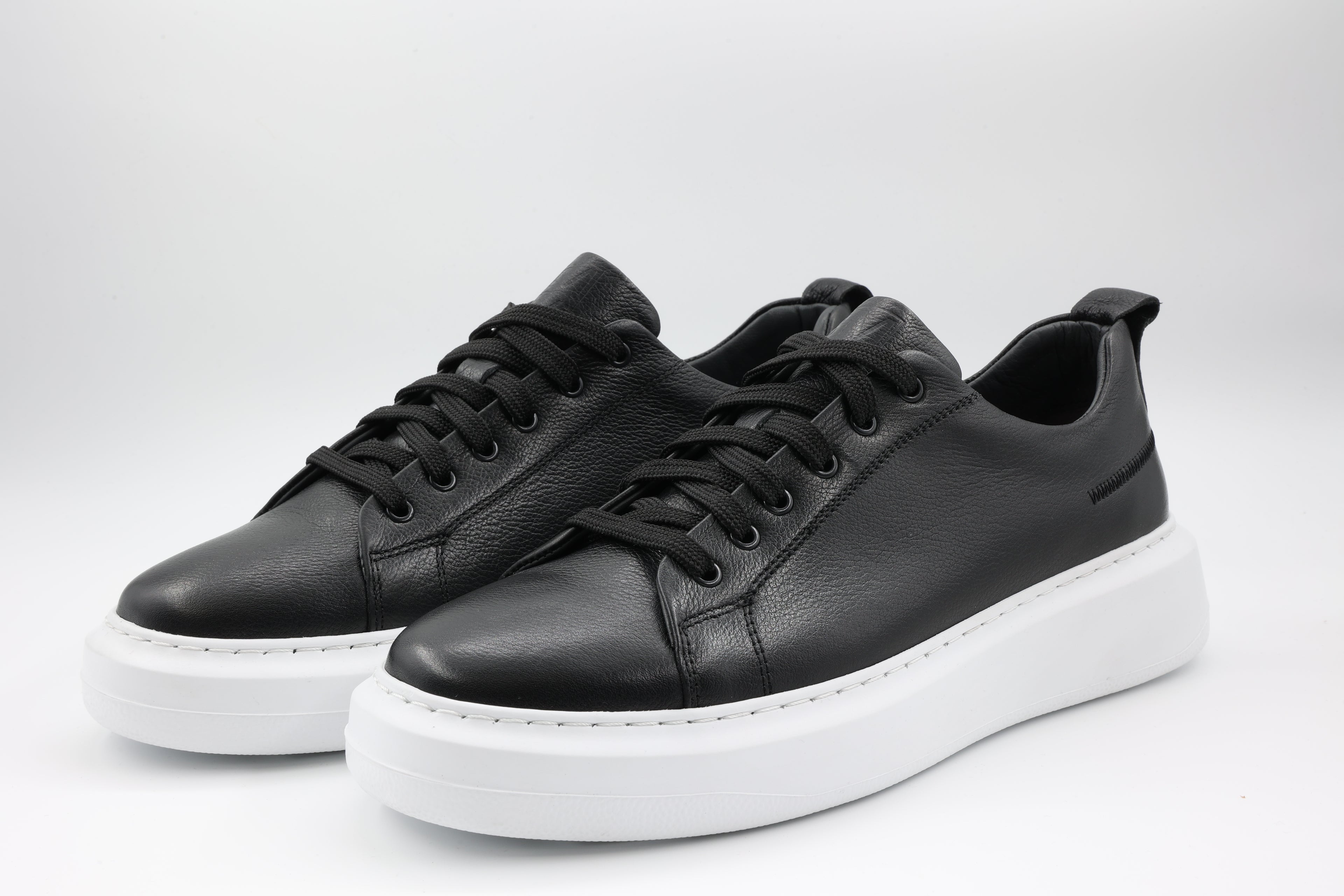 Benim Markam BM Galata %100 Deri Erkek Sneaker Siyah