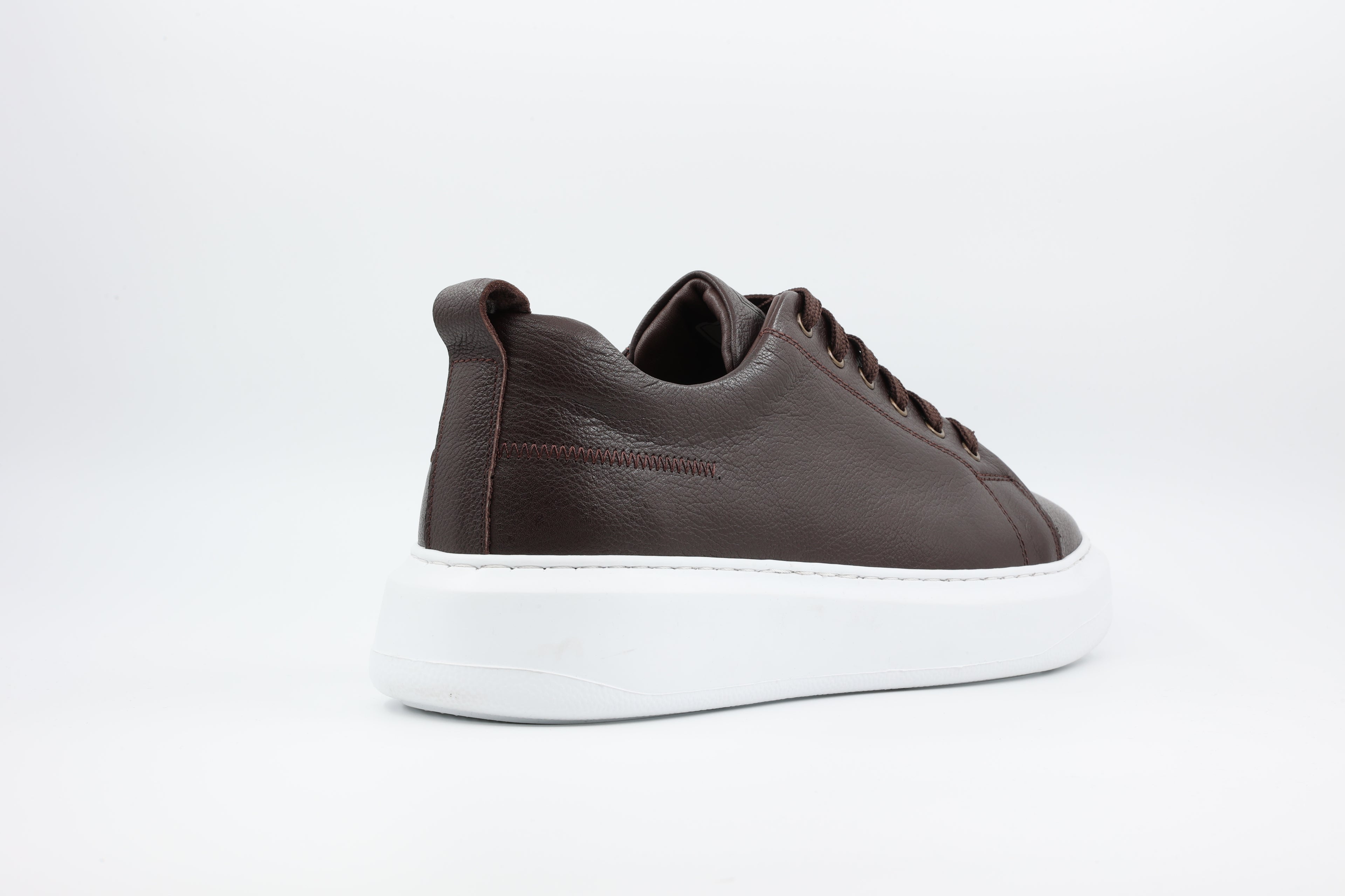 Benim Markam BM Galata%100 Deri Erkek Sneaker Kahverengi