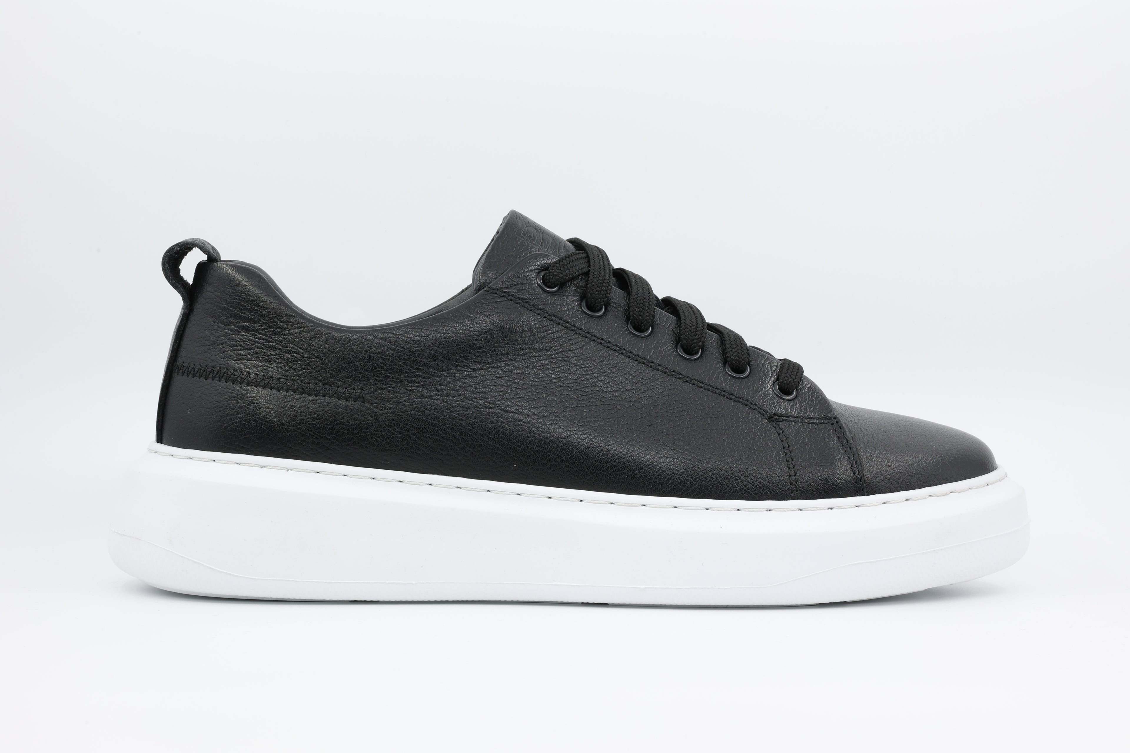 Benim Markam BM Galata %100 Deri Erkek Sneaker Siyah